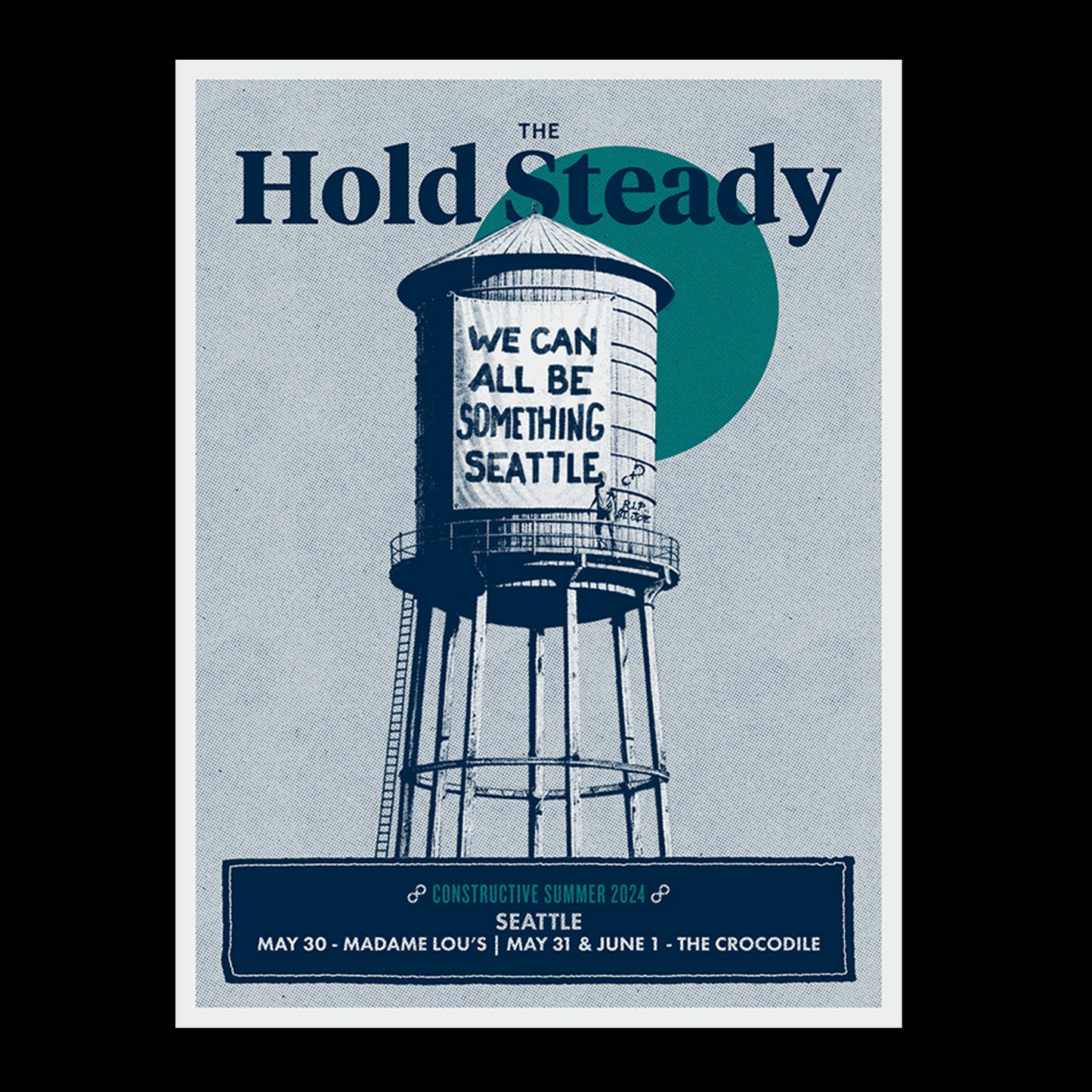 Seattle June 2024 - 18" x 24" Screen Printed Poste