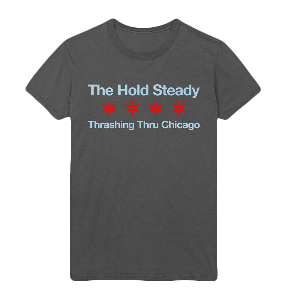 Thrashing Thru Chicago Grey T-Shirt