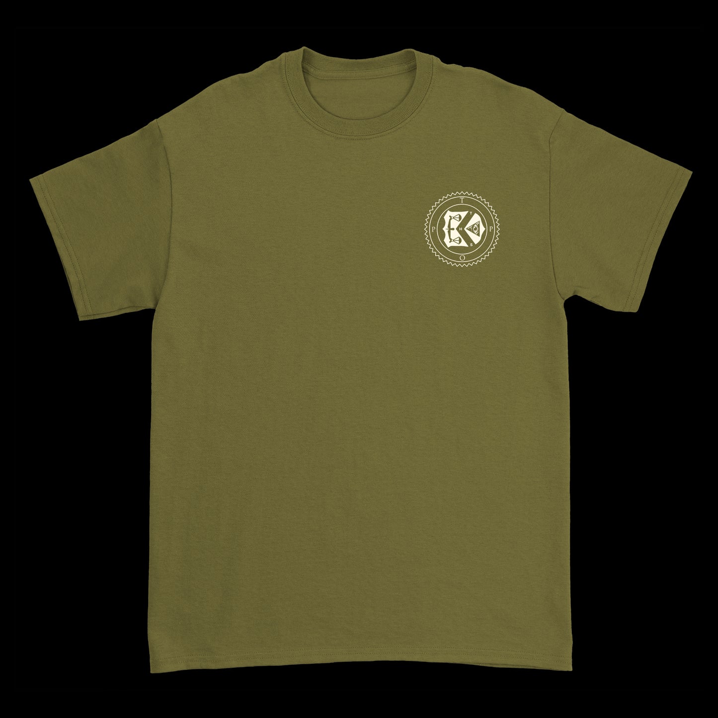 The Price Of Progress Olive T-Shirt