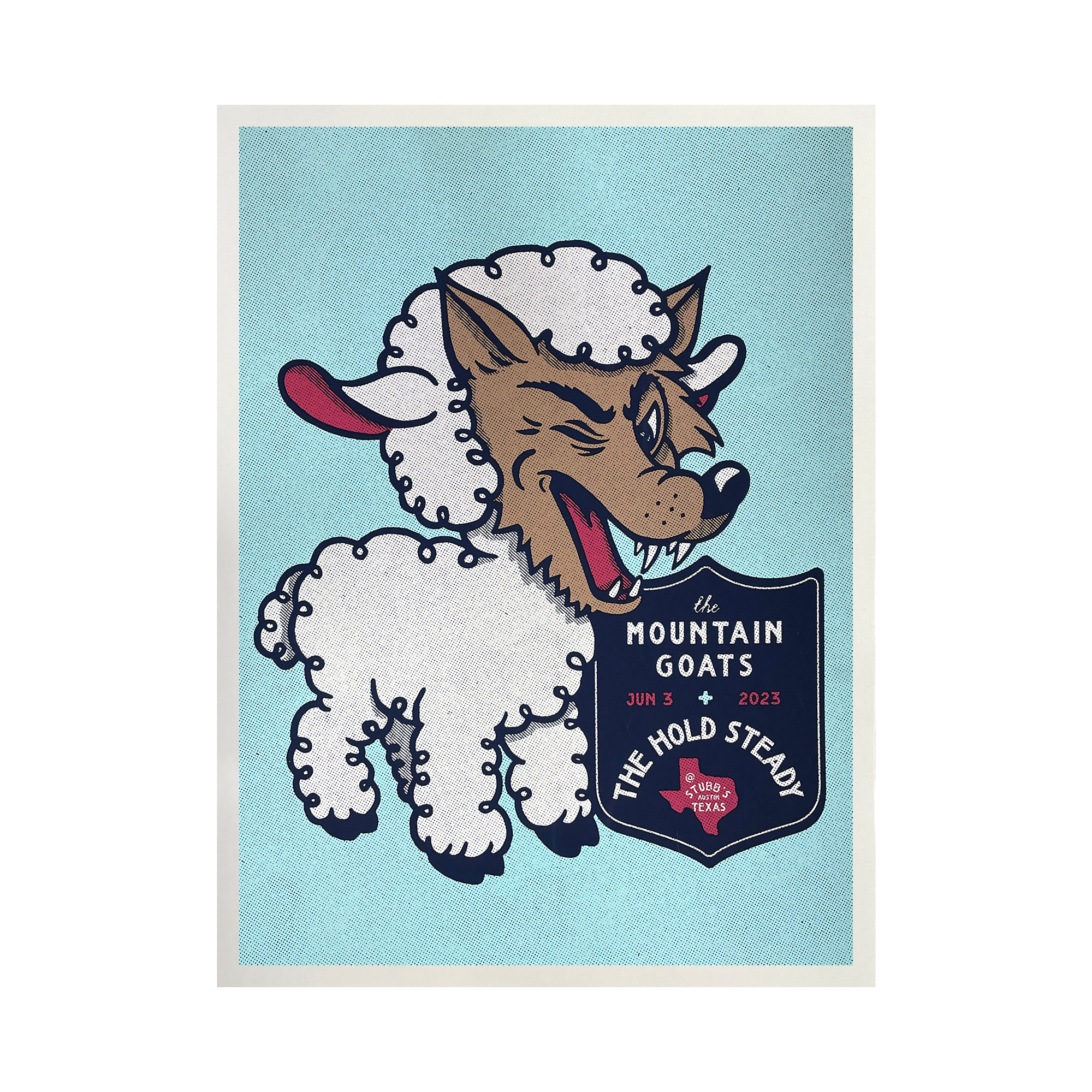 THST / The Mountain Goats - Screen Printed Poster W/ Tube – The