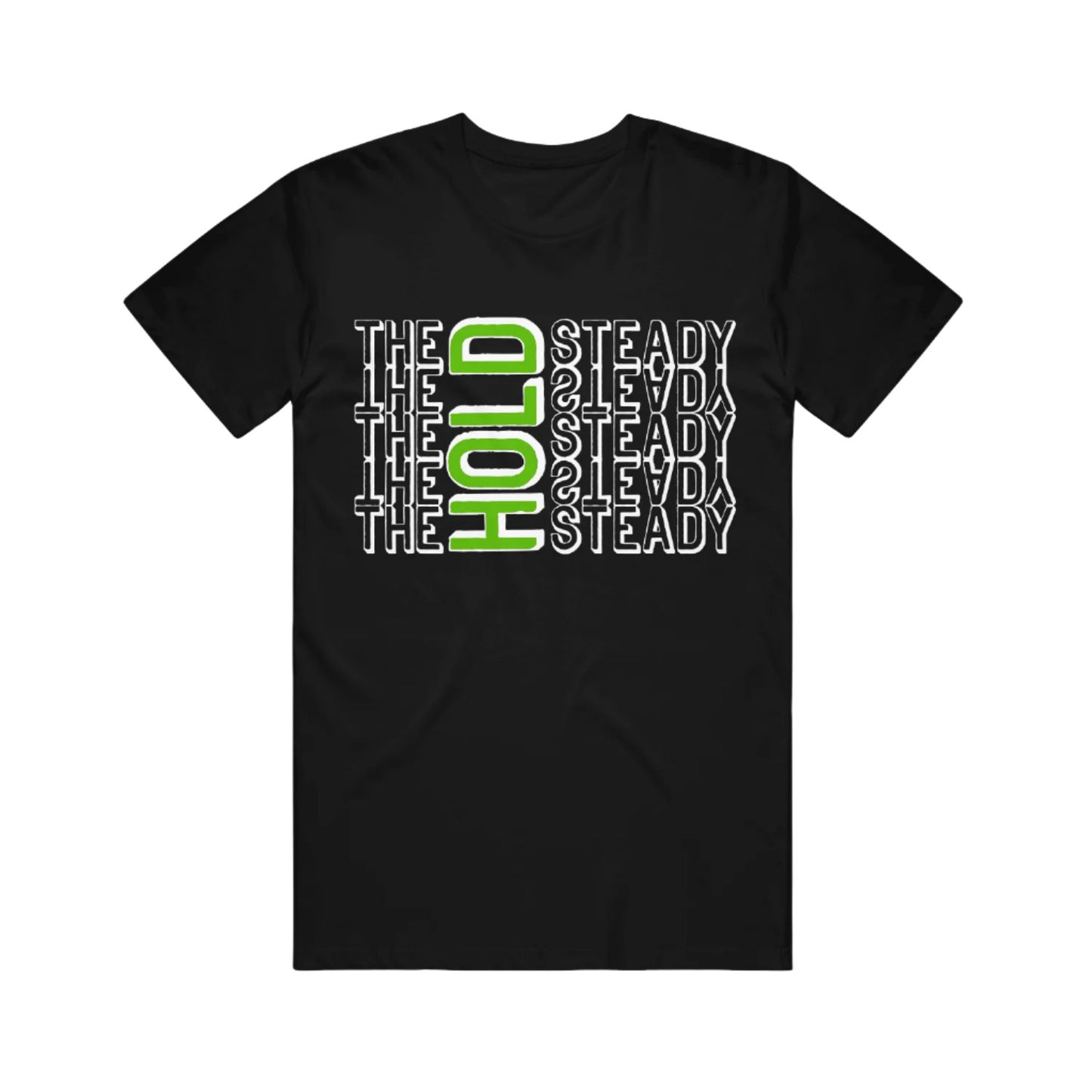 the hold steady Repeat - Black T-Shirt