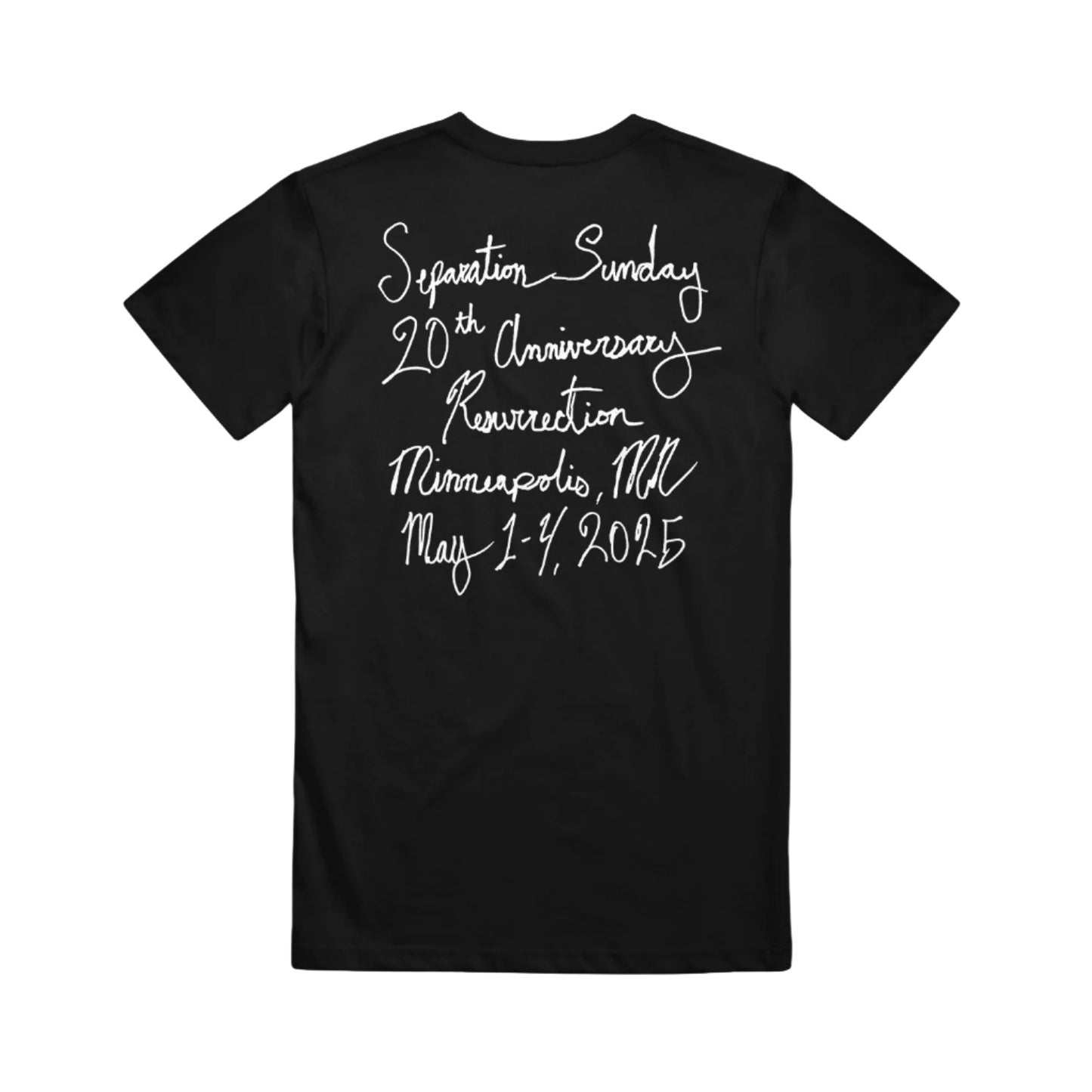 the hold steady Resurrection - Black T-Shirt back