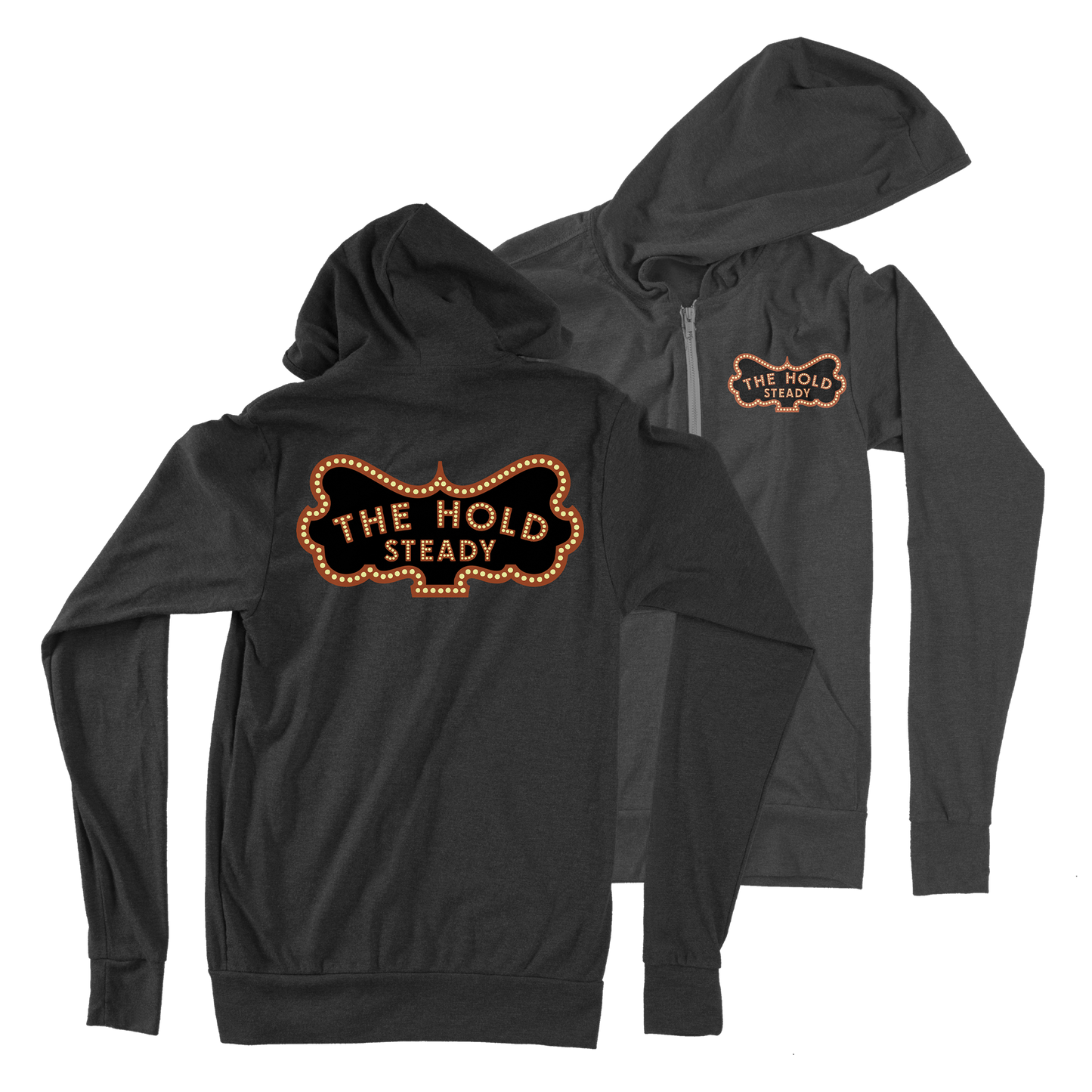 Brooklyn Bowl Zip-Up Hoodie