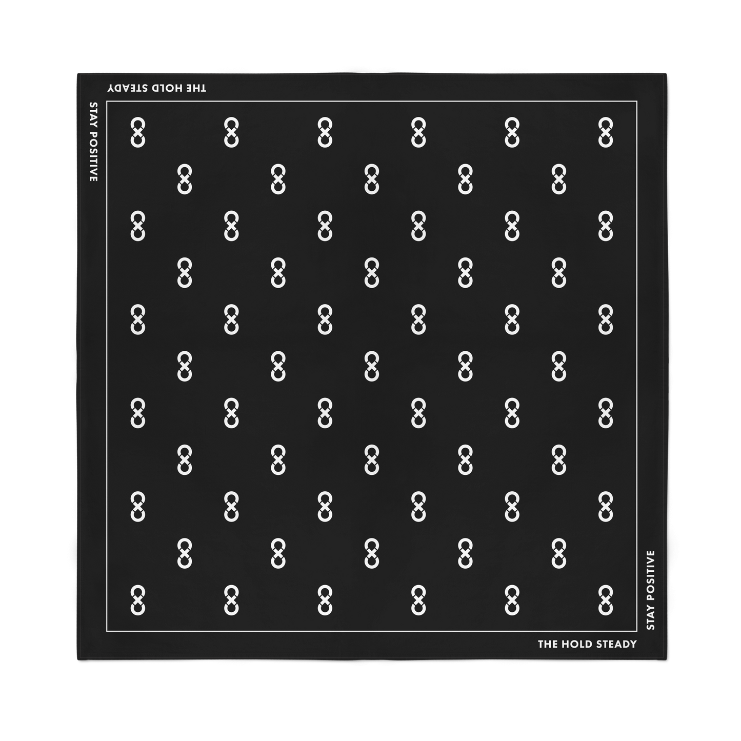 "Logo" Black Bandana