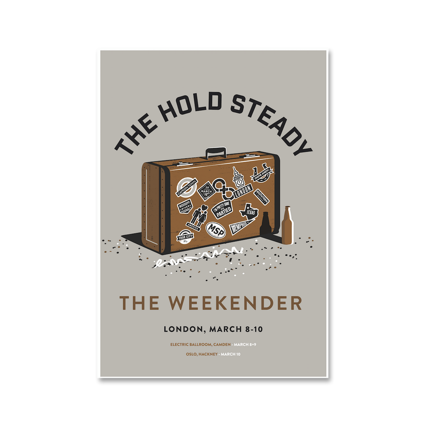 The Weekender London 2020 Poster