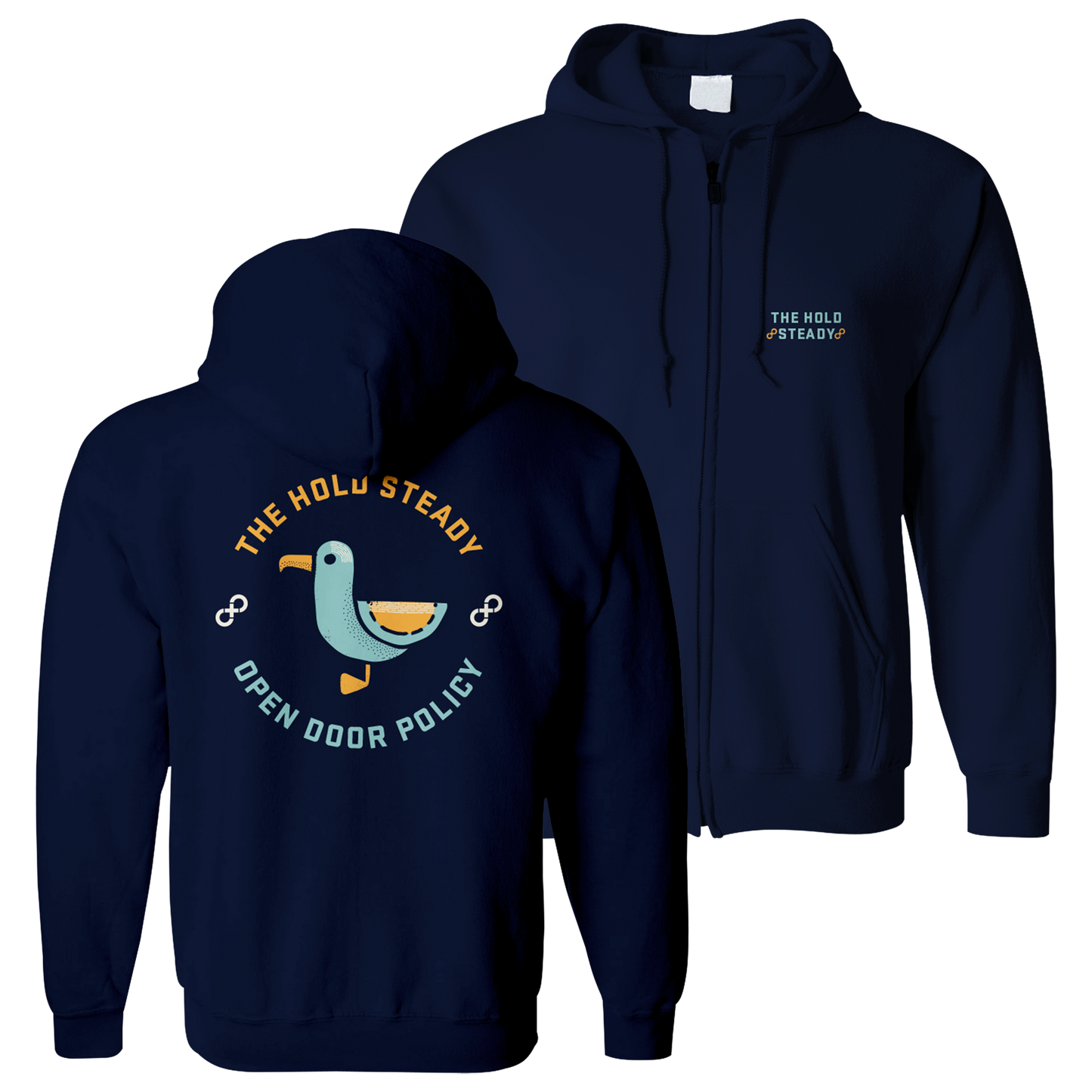 Open Door Policy Zip-Up