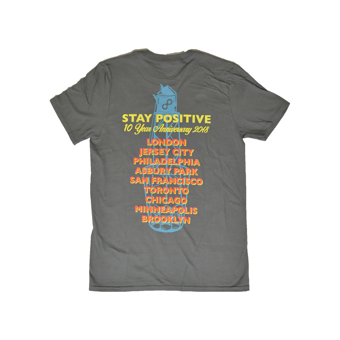 Stay Positive Ten Year Anniversary Tee