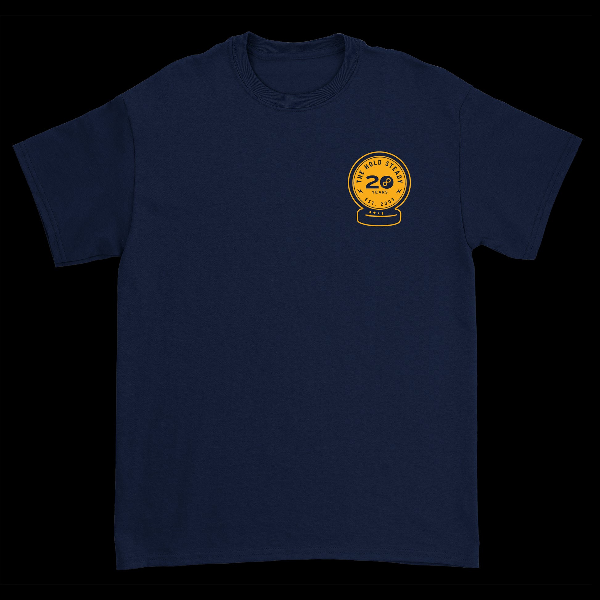 Crystal Ball Navy T-Shirt front